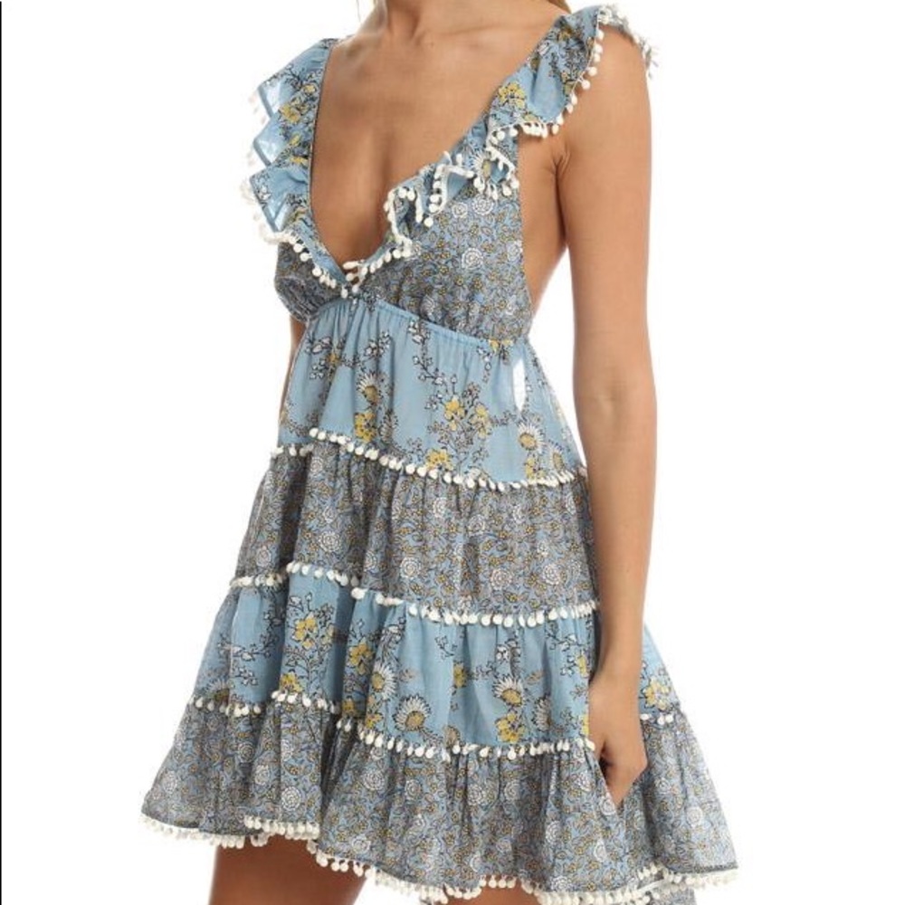 ZIMMERMANN Caravan Tiered Sundress Size 1